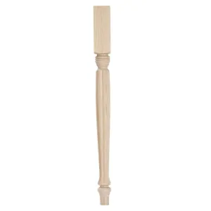 27-1/4 in. Country French Ash Table Leg