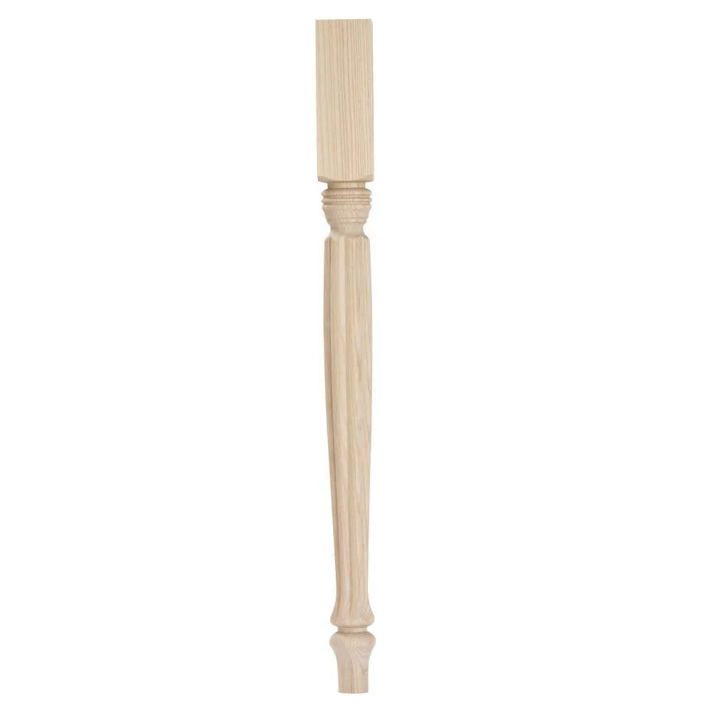 27-1/4 in. Country French Ash Table Leg