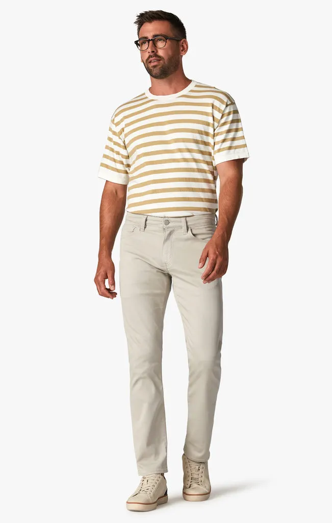 34 Heritage Charisma Relaxed Straight Pants In Oyster Summer Coolmax