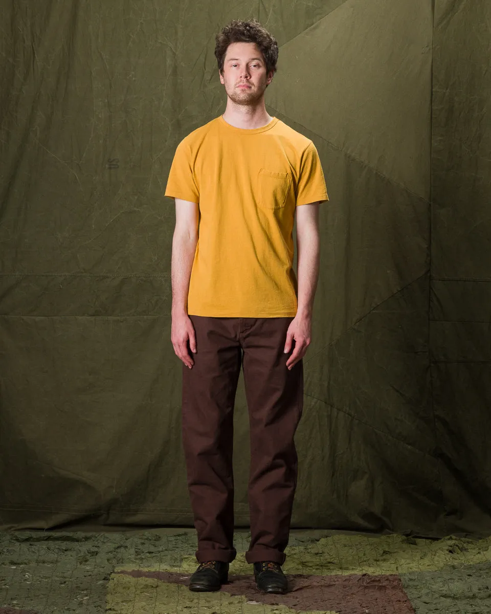 9oz Pocket Tee - Mustard