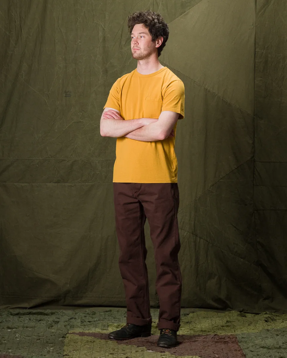 9oz Pocket Tee - Mustard