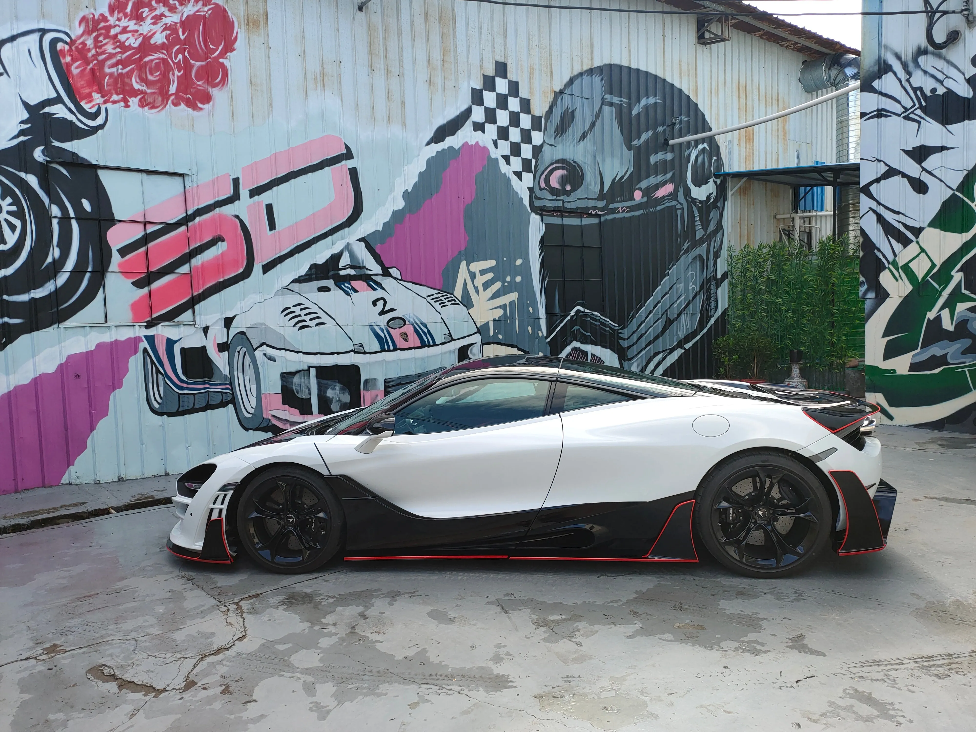 Aero Republic Man Style Side Skirts for McLaren 720S 2018-2023 & 750S 2023-ON Carbon Fiber / FRP
