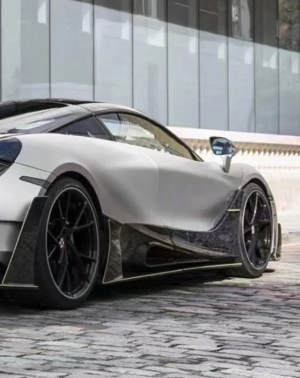 Aero Republic Man Style Side Skirts for McLaren 720S 2018-2023 & 750S 2023-ON Carbon Fiber / FRP