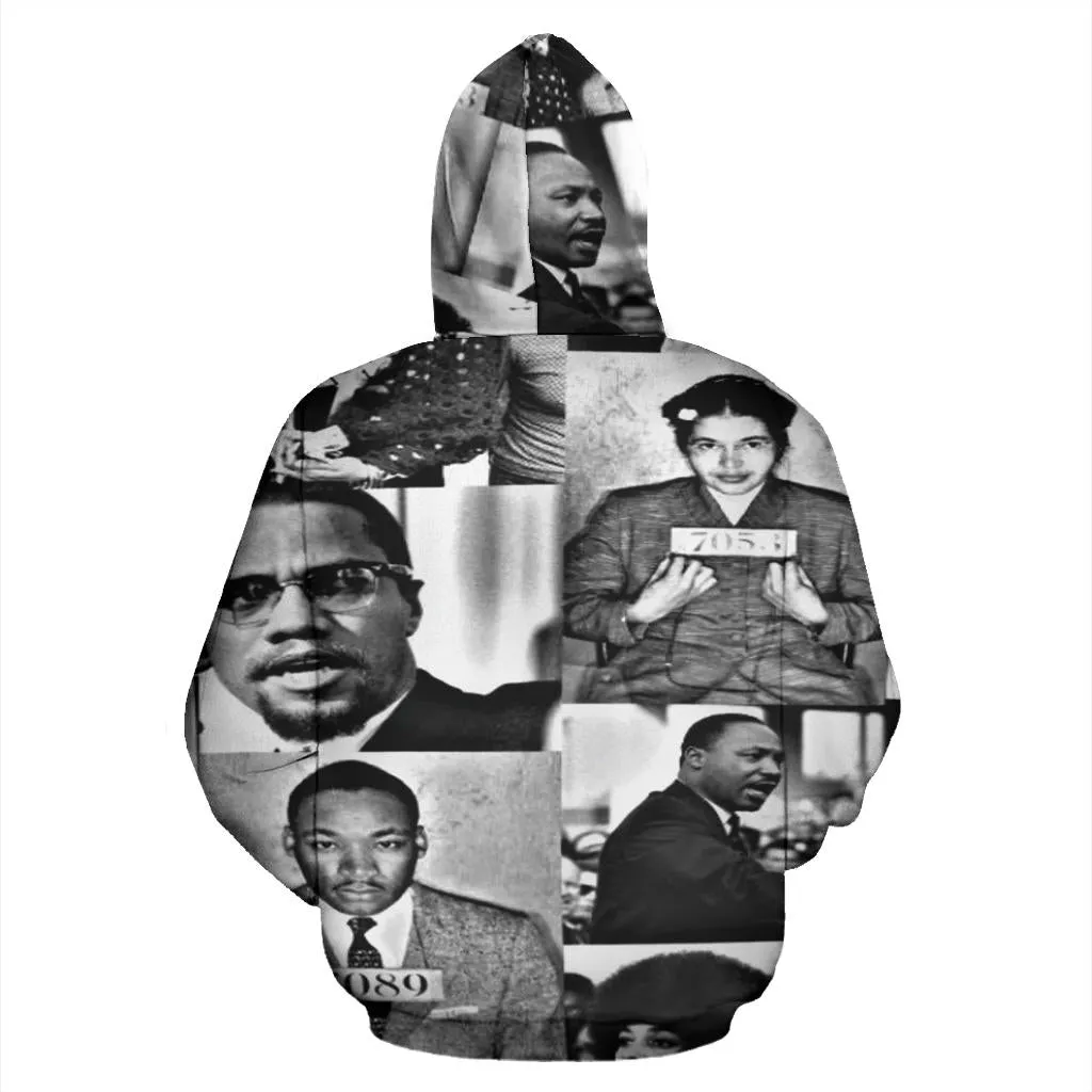 African Leaders All Over Hoodie