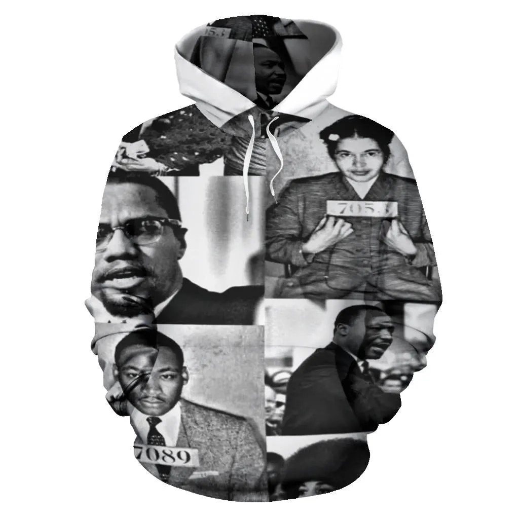 African Leaders All Over Hoodie