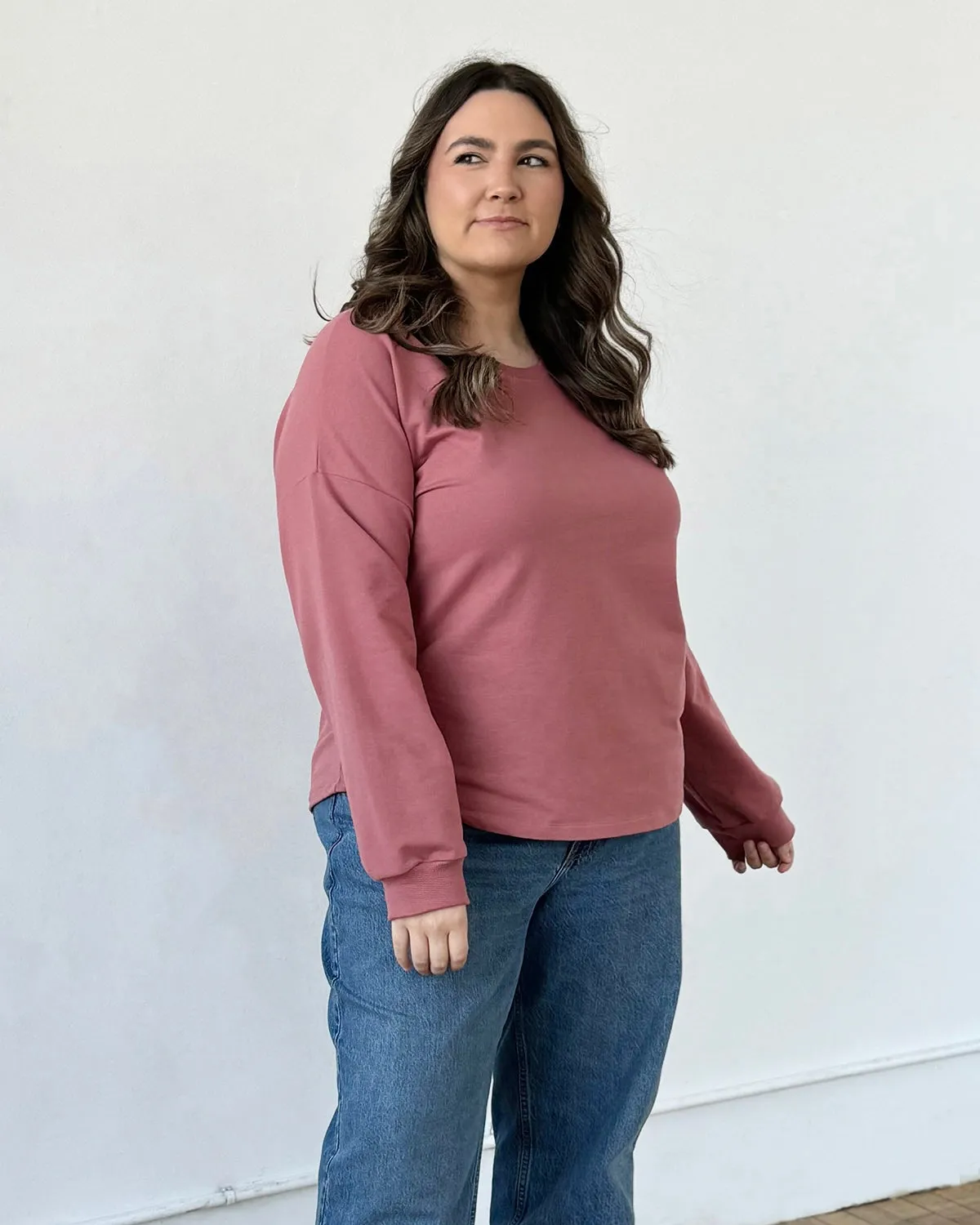 AKARI top in Withered Rose