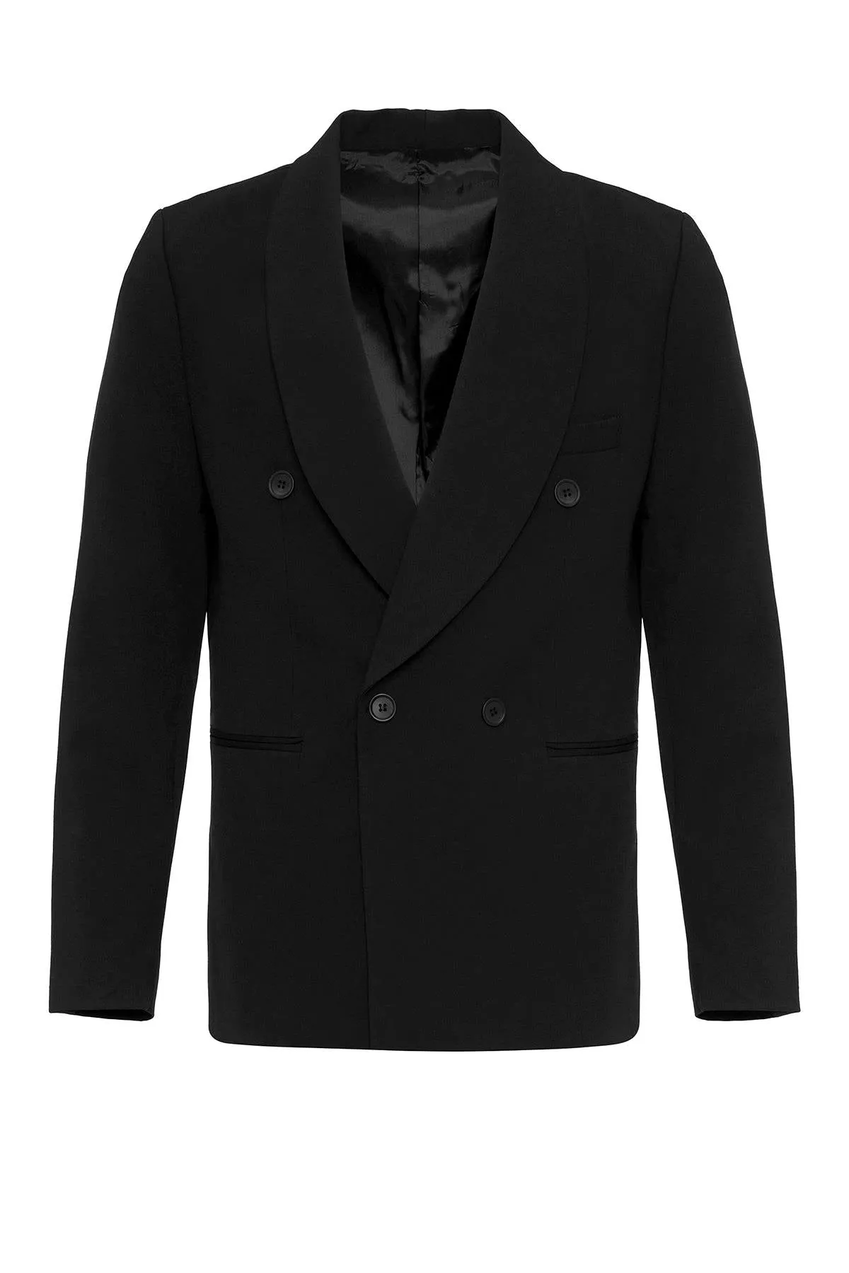ANT Double-breasted Closure Regular Fit Men's Blazer Jacket - Tauranga