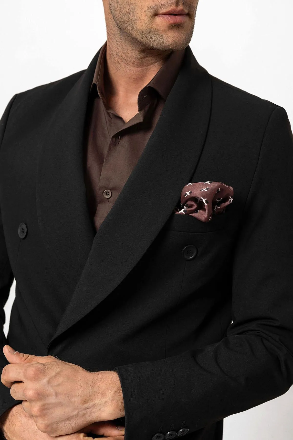 ANT Double-breasted Closure Regular Fit Men's Blazer Jacket - Tauranga