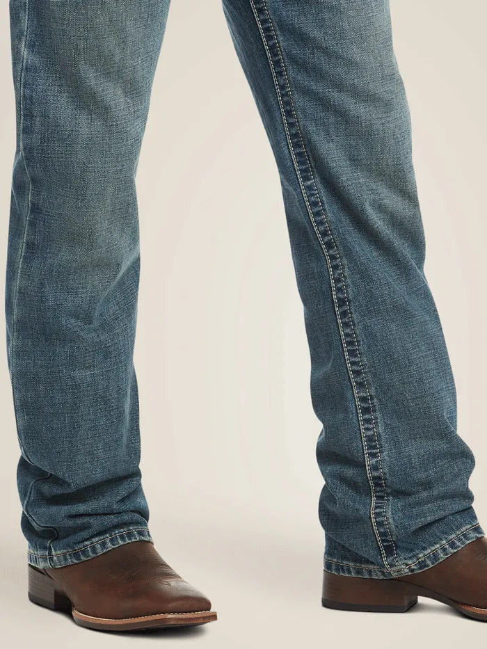 Ariat 10012136 Mens M4 Low Rise Boundary Boot Cut Jean Gulch Denim