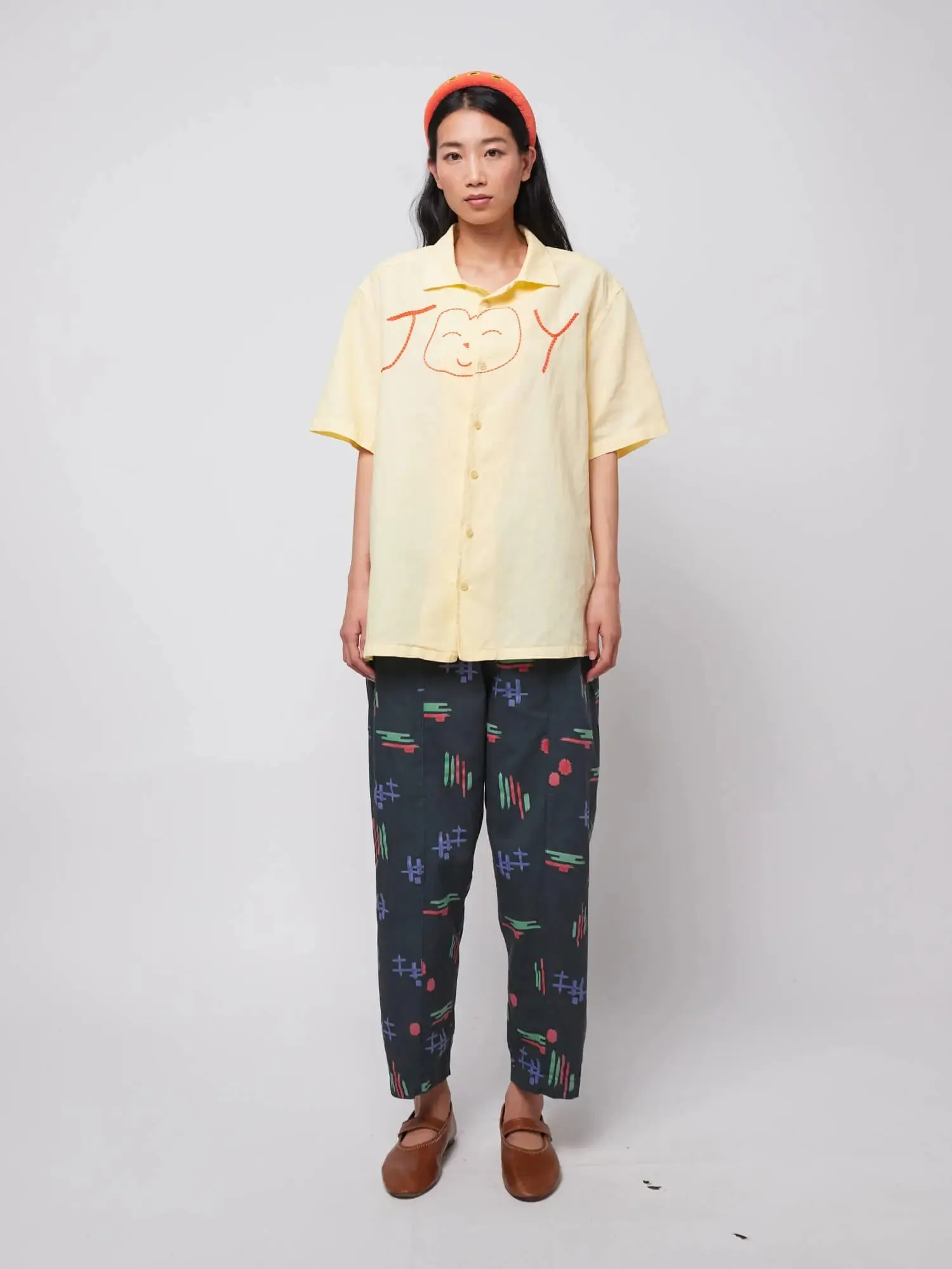 Bobo Choses WOMAN | Multicolour artwork print cocoon pants