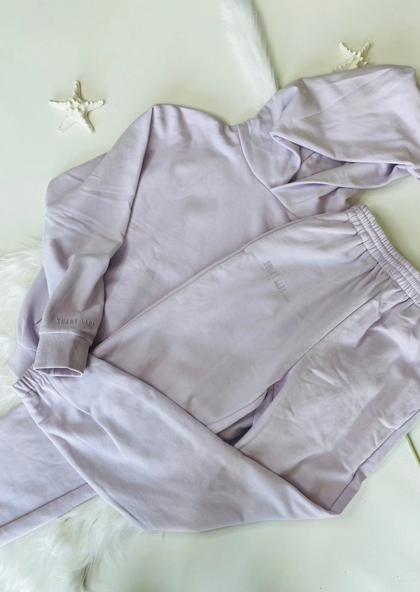 BUTTER FLEECE LILAC HOODIE