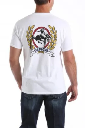 Cinch Classic Logo Tee - White