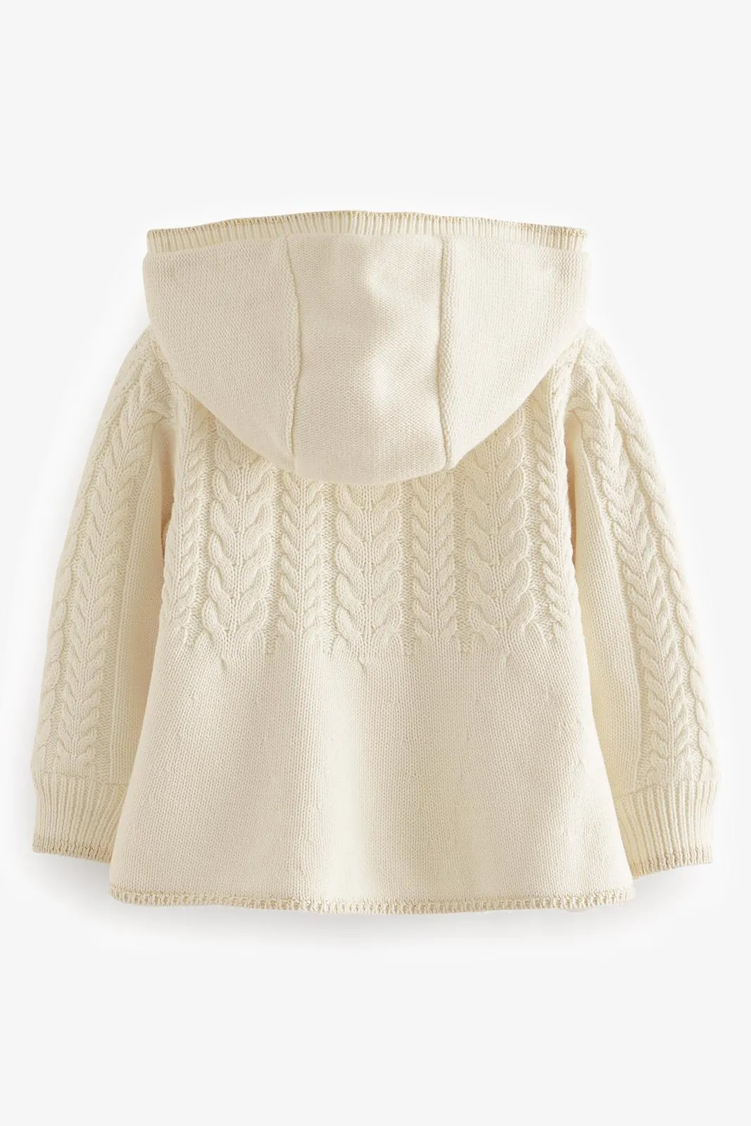 Cream Knitted Coatigan Cream