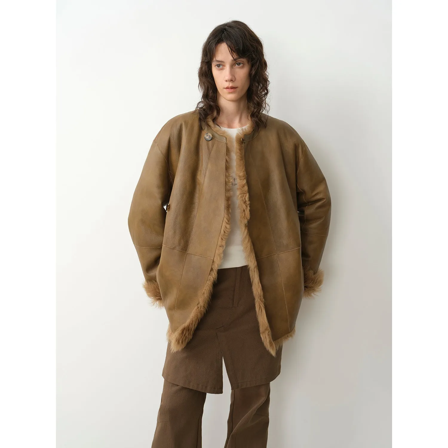 Double-Sided Fur Coat