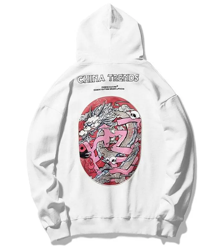 Dragon Hoodie Yin Yang