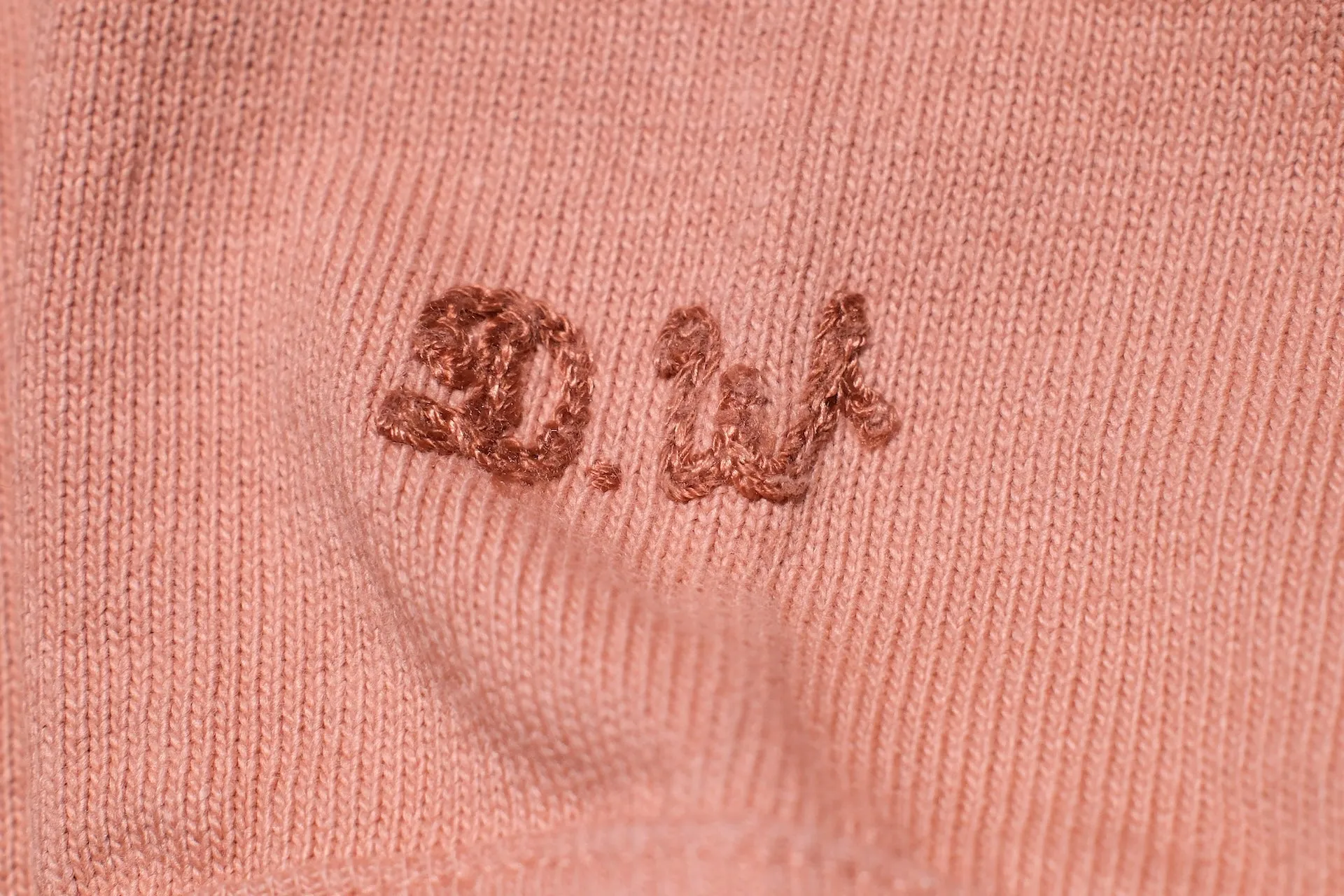 Dubble Works 9oz "Ultra-Heavy" Loopwheeled L/S Tee (Salmon Pink)