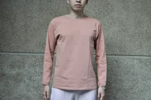 Dubble Works 9oz "Ultra-Heavy" Loopwheeled L/S Tee (Salmon Pink)
