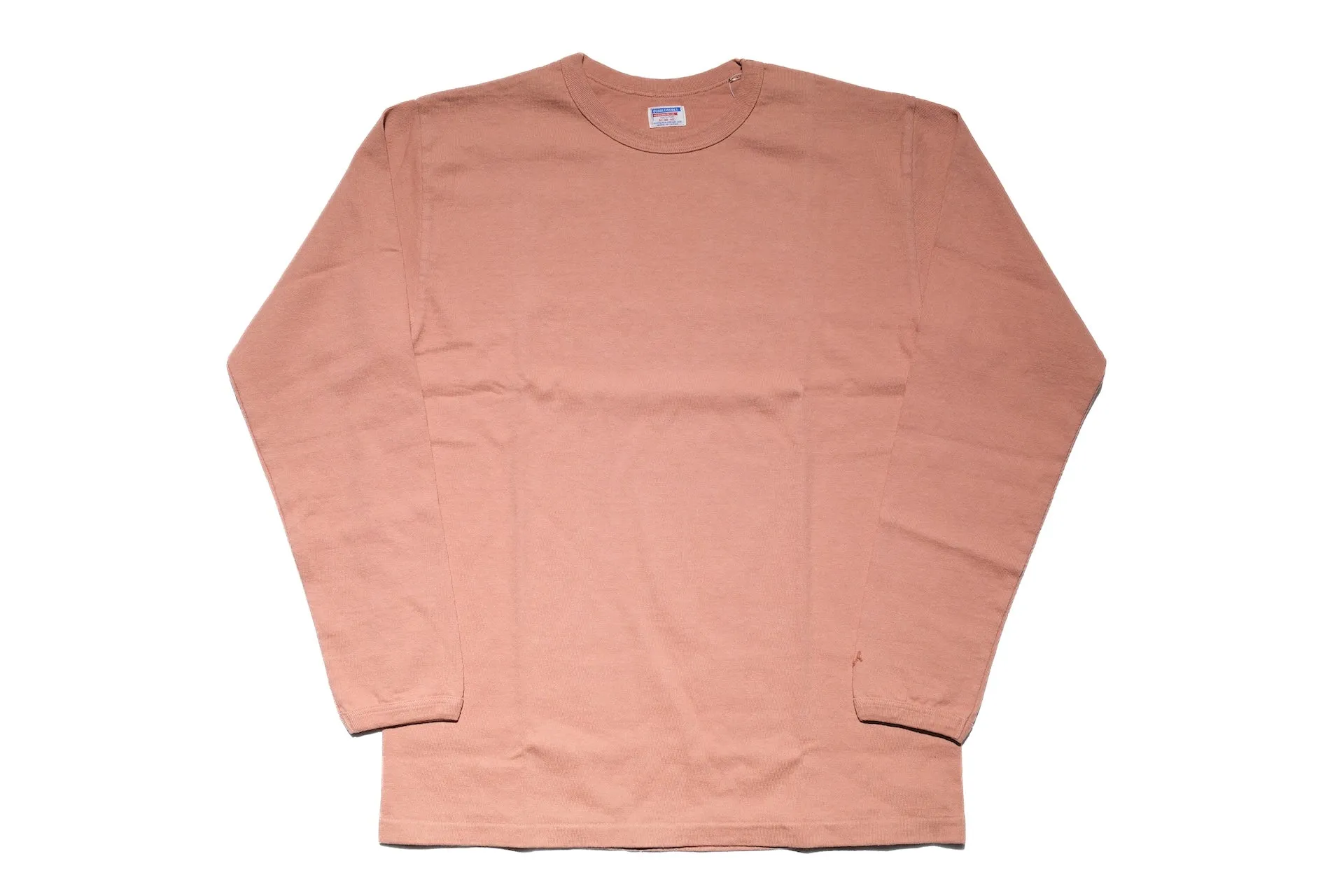 Dubble Works 9oz "Ultra-Heavy" Loopwheeled L/S Tee (Salmon Pink)