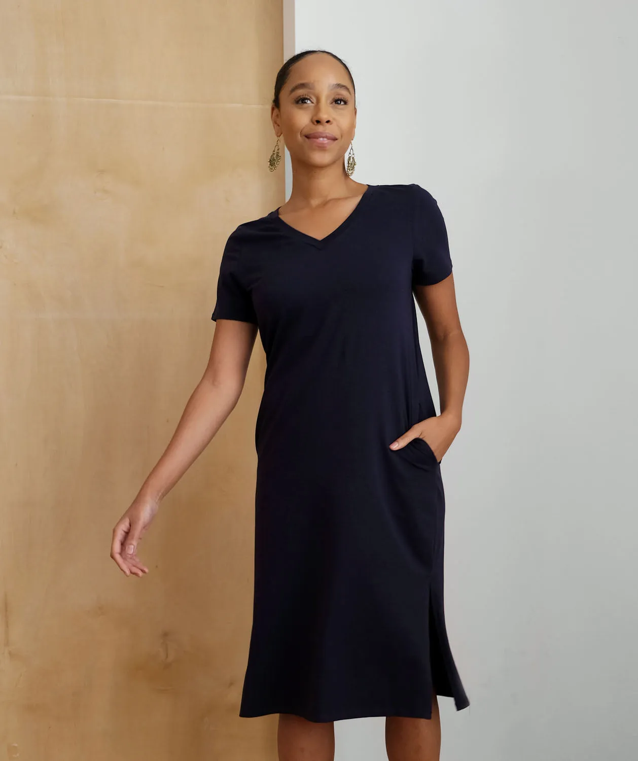ERRAND dress in Navy