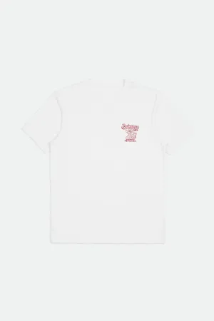 Estupendo S/S Tailored Tee - White
