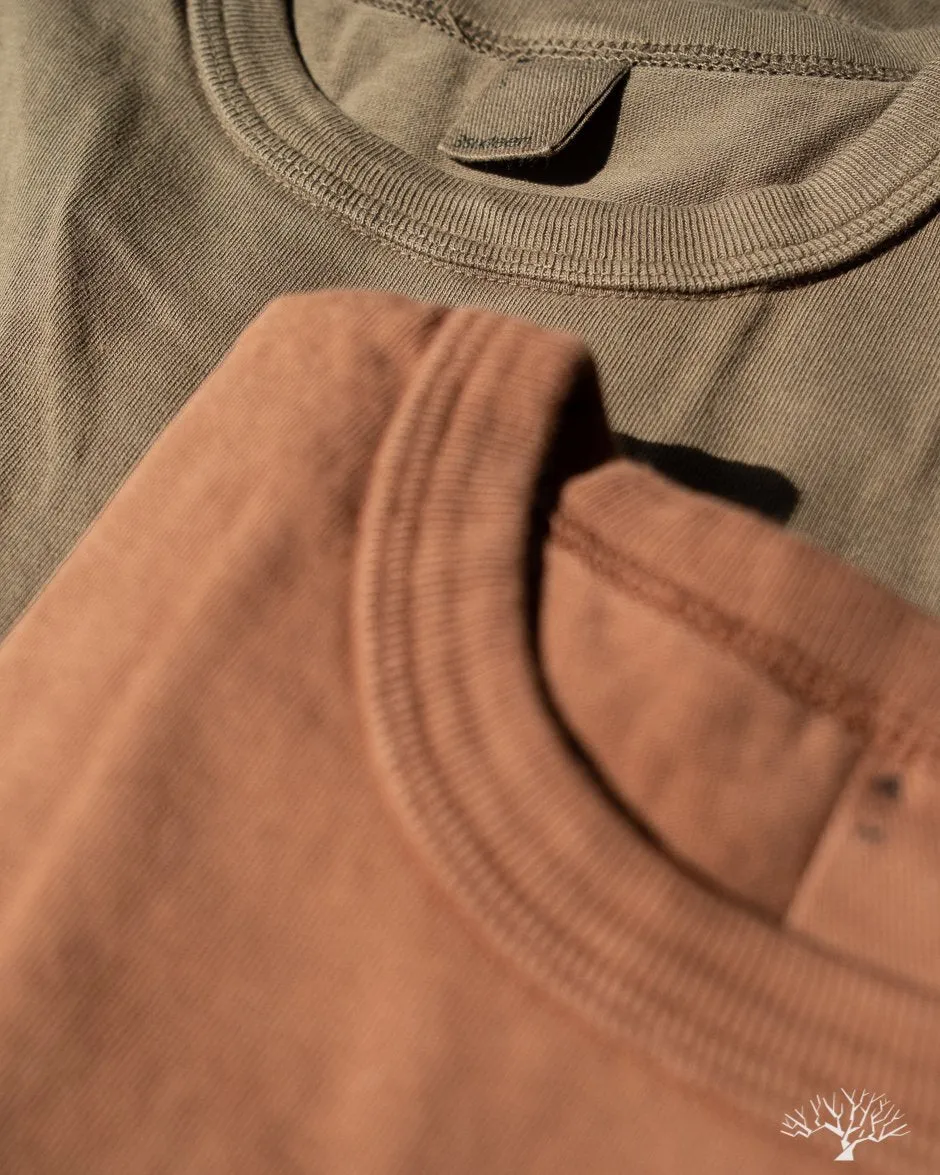 Garment Dyed Pocket Tee - Mil Green