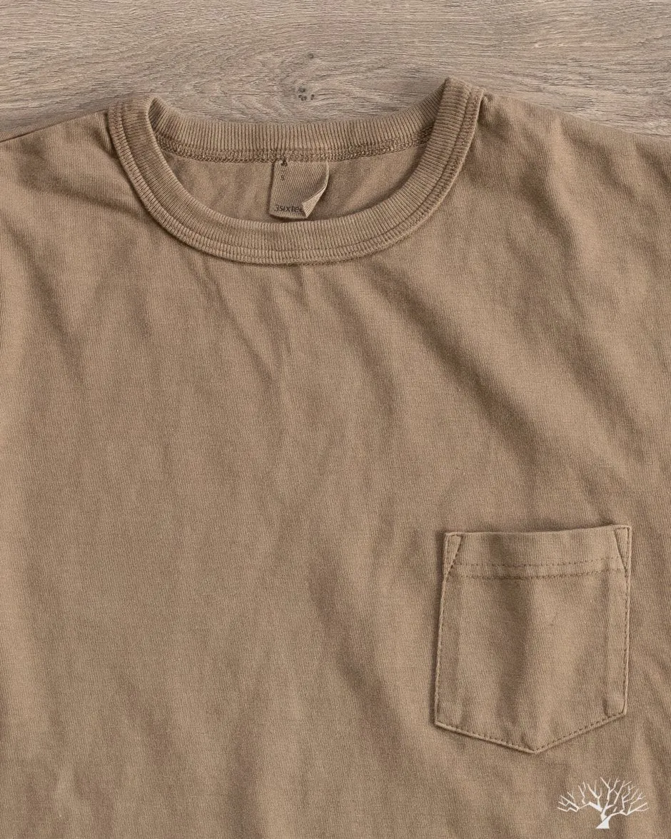 Garment Dyed Pocket Tee - Mil Green