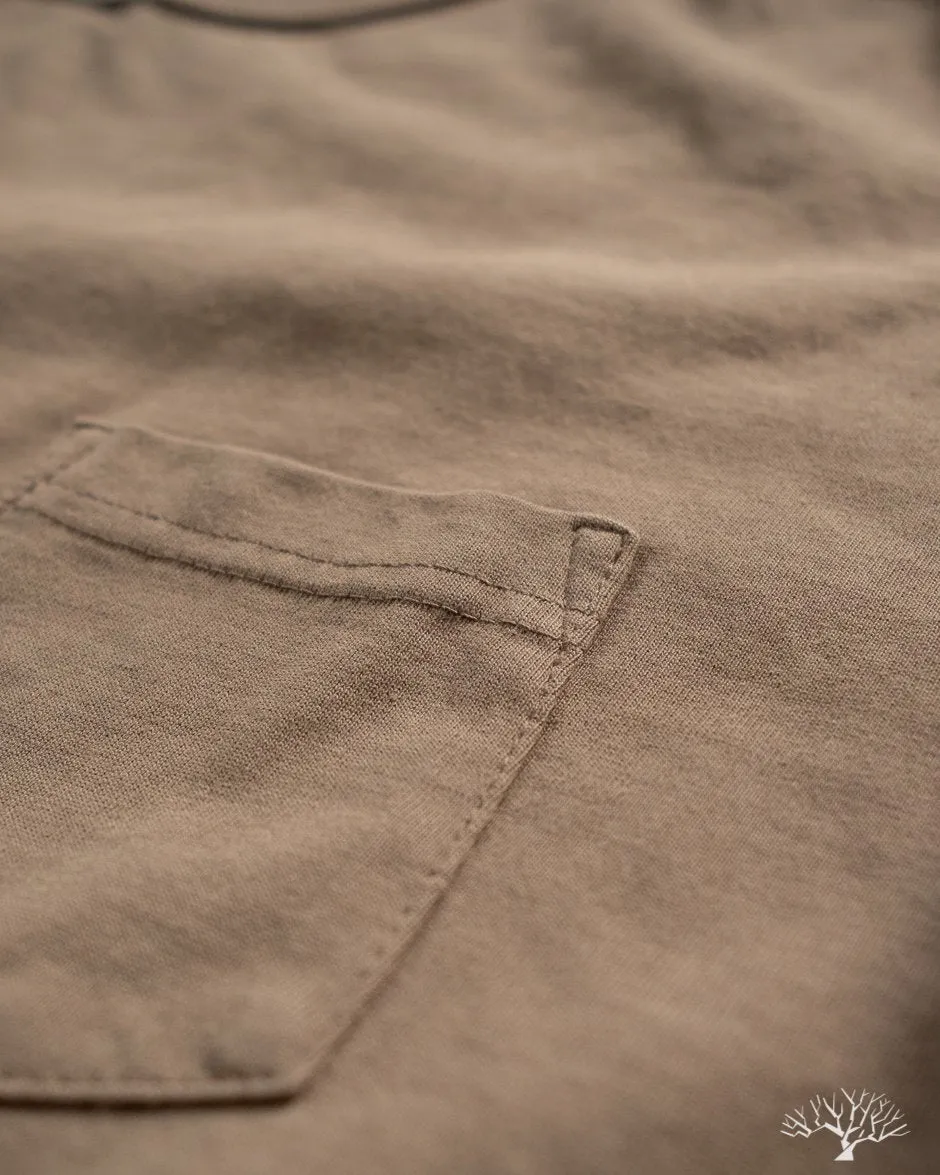 Garment Dyed Pocket Tee - Mil Green