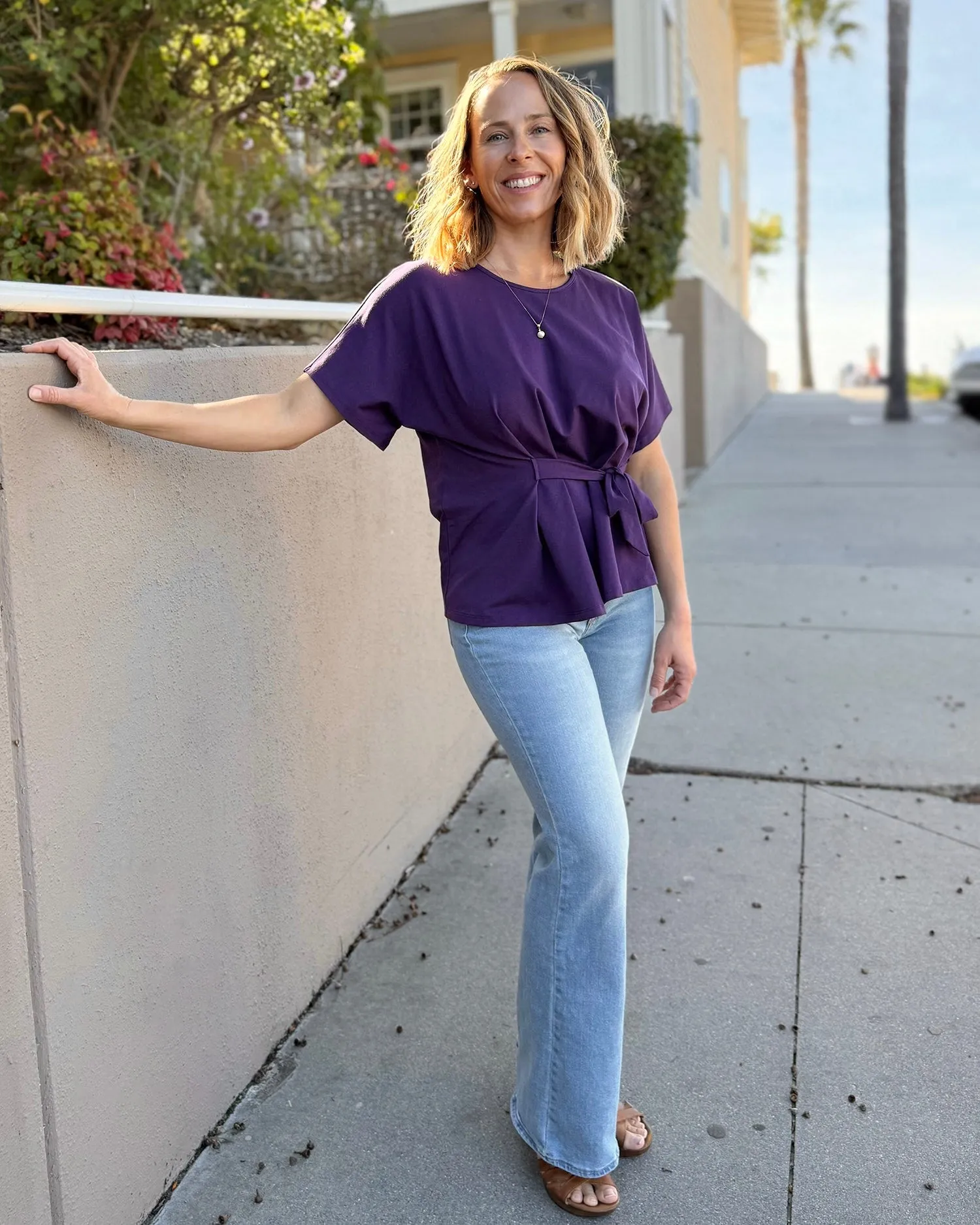 JOLLA top in Midnight Dahlia