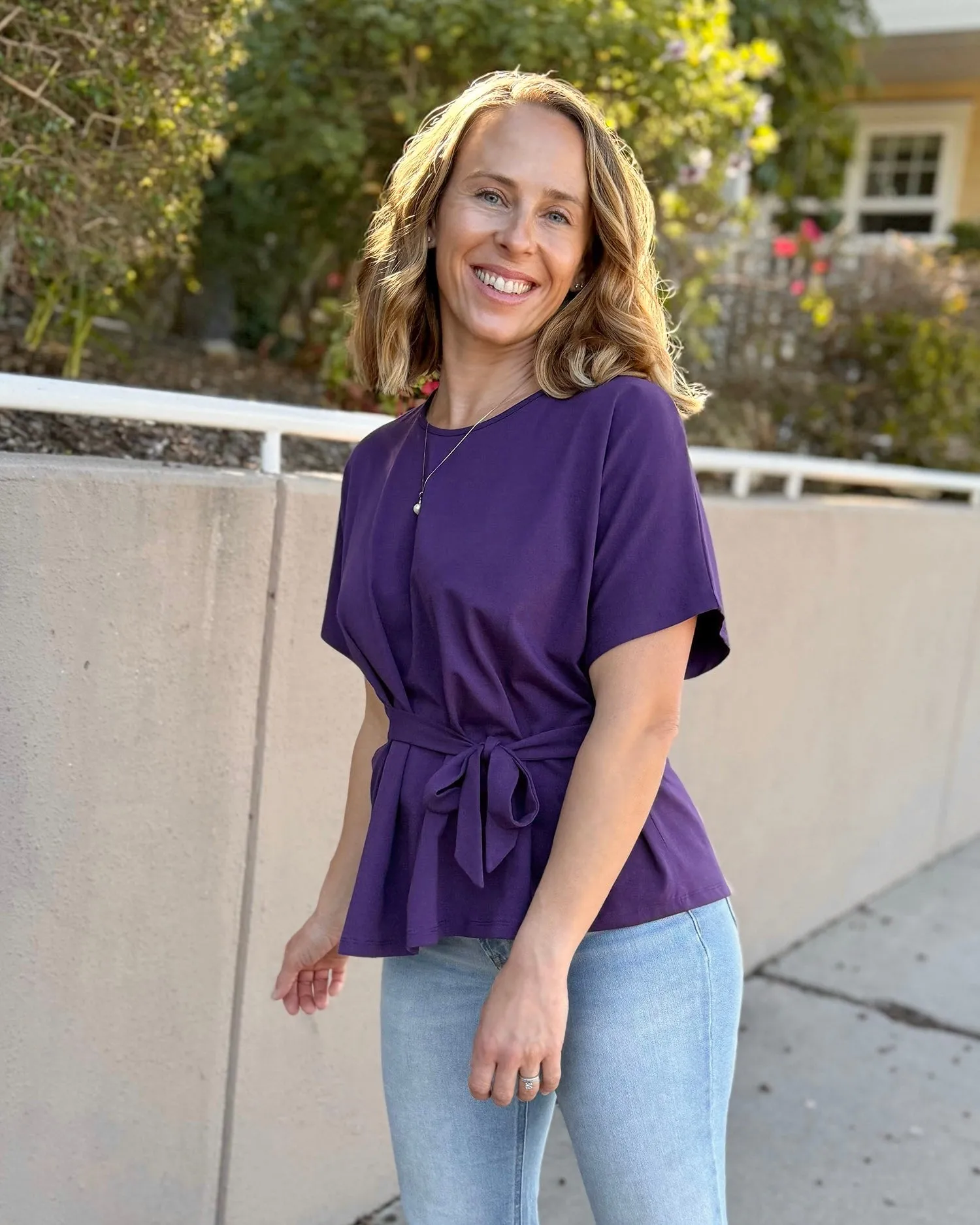 JOLLA top in Midnight Dahlia