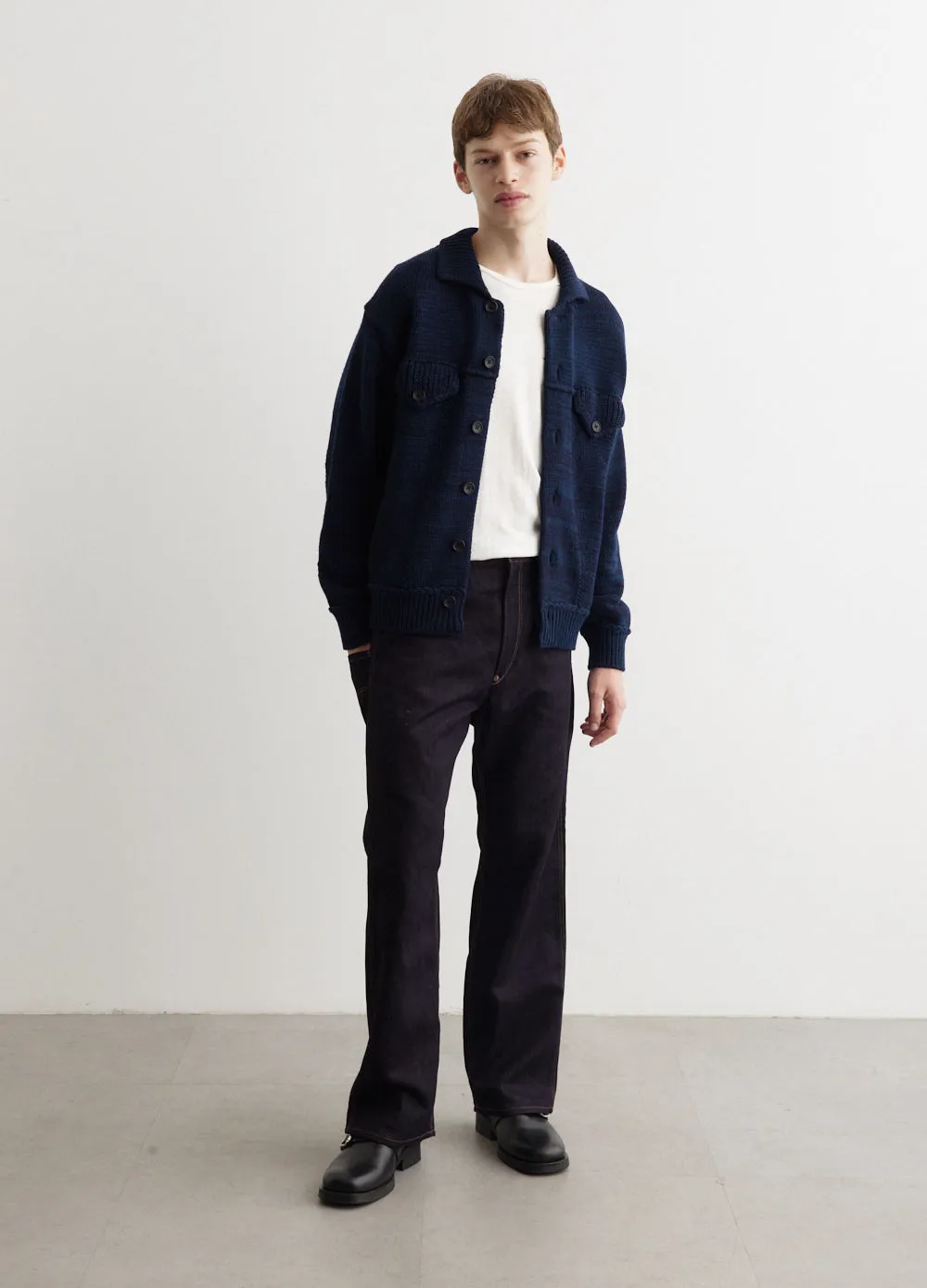 Knitted Trucker Jacket