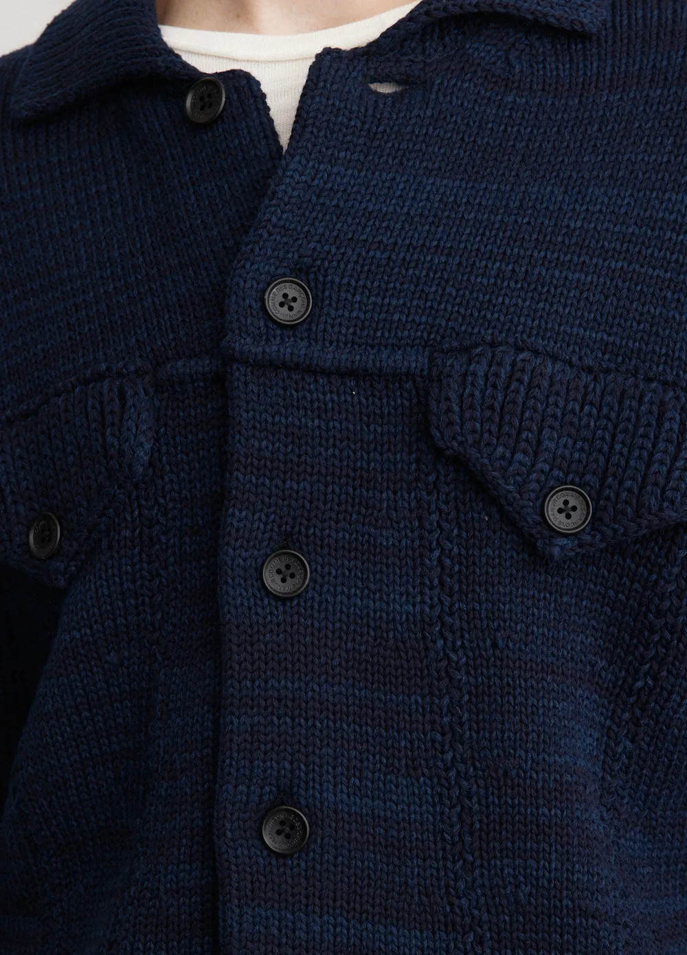Knitted Trucker Jacket