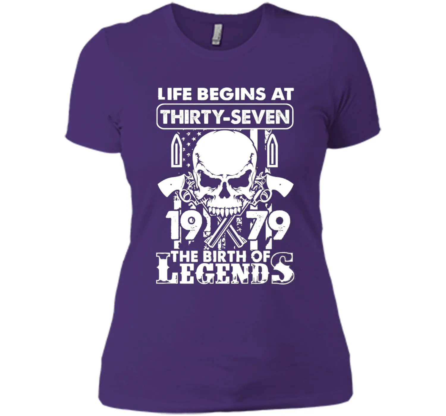 Life Begin At 37 - 1979 Birth Legends 37th Birthday T-shirts