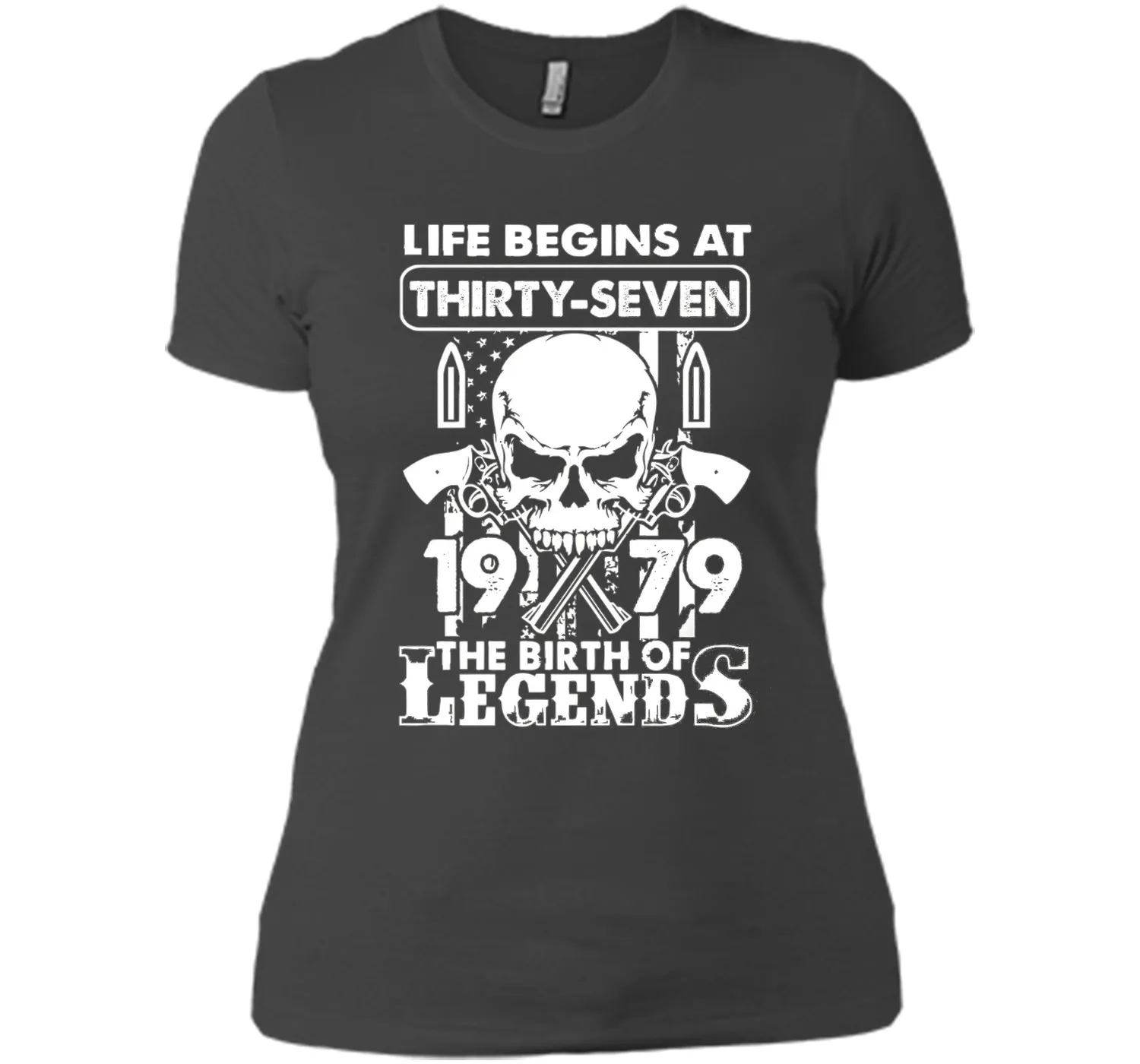 Life Begin At 37 - 1979 Birth Legends 37th Birthday T-shirts