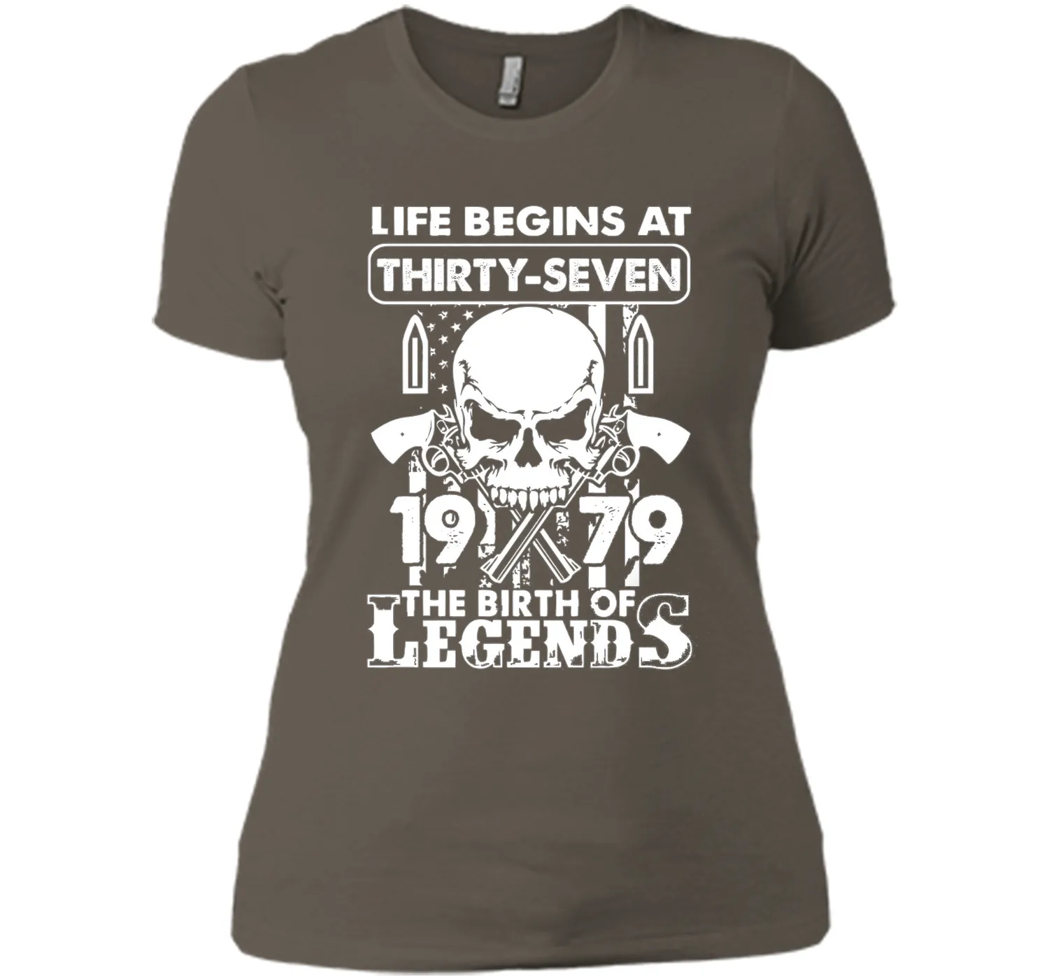 Life Begin At 37 - 1979 Birth Legends 37th Birthday T-shirts