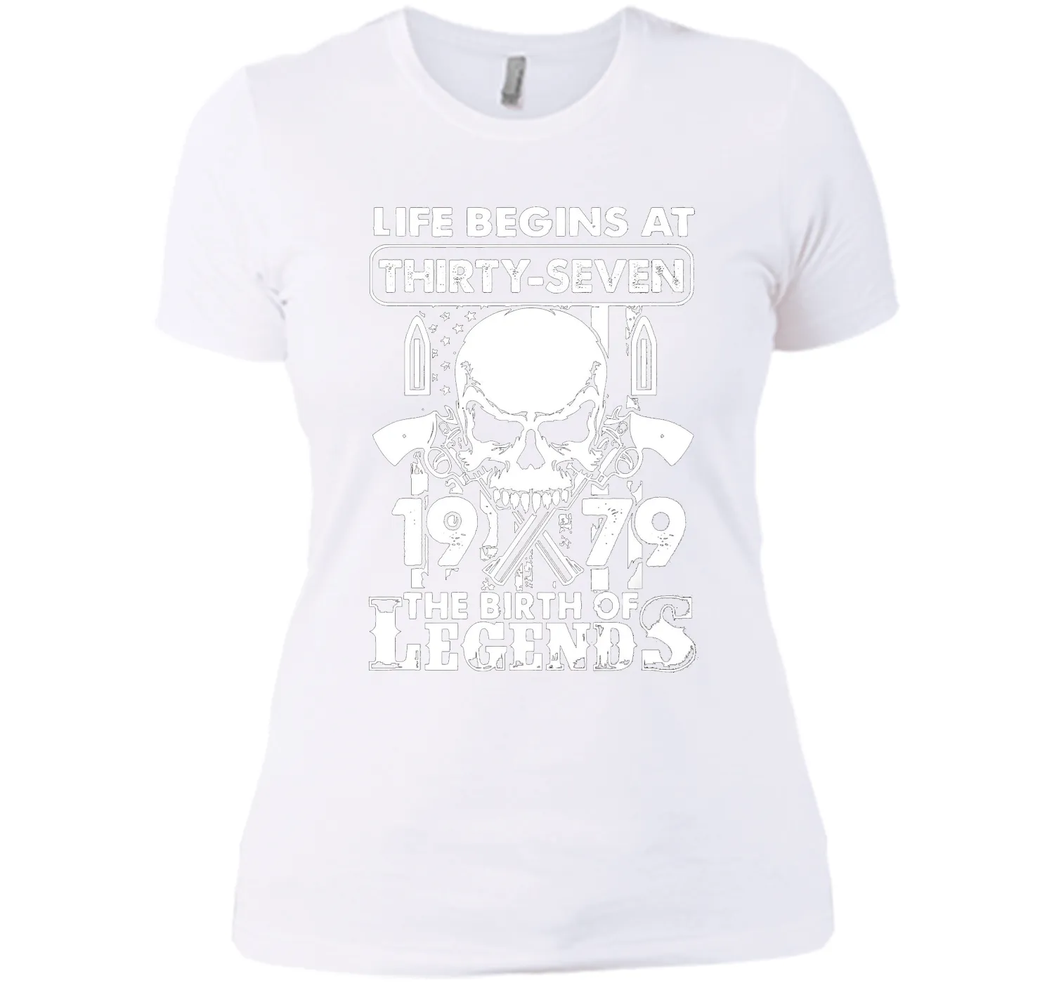 Life Begin At 37 - 1979 Birth Legends 37th Birthday T-shirts