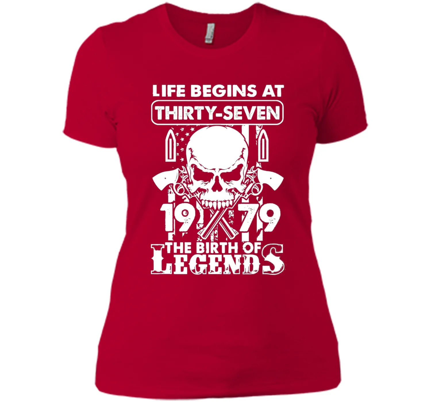 Life Begin At 37 - 1979 Birth Legends 37th Birthday T-shirts