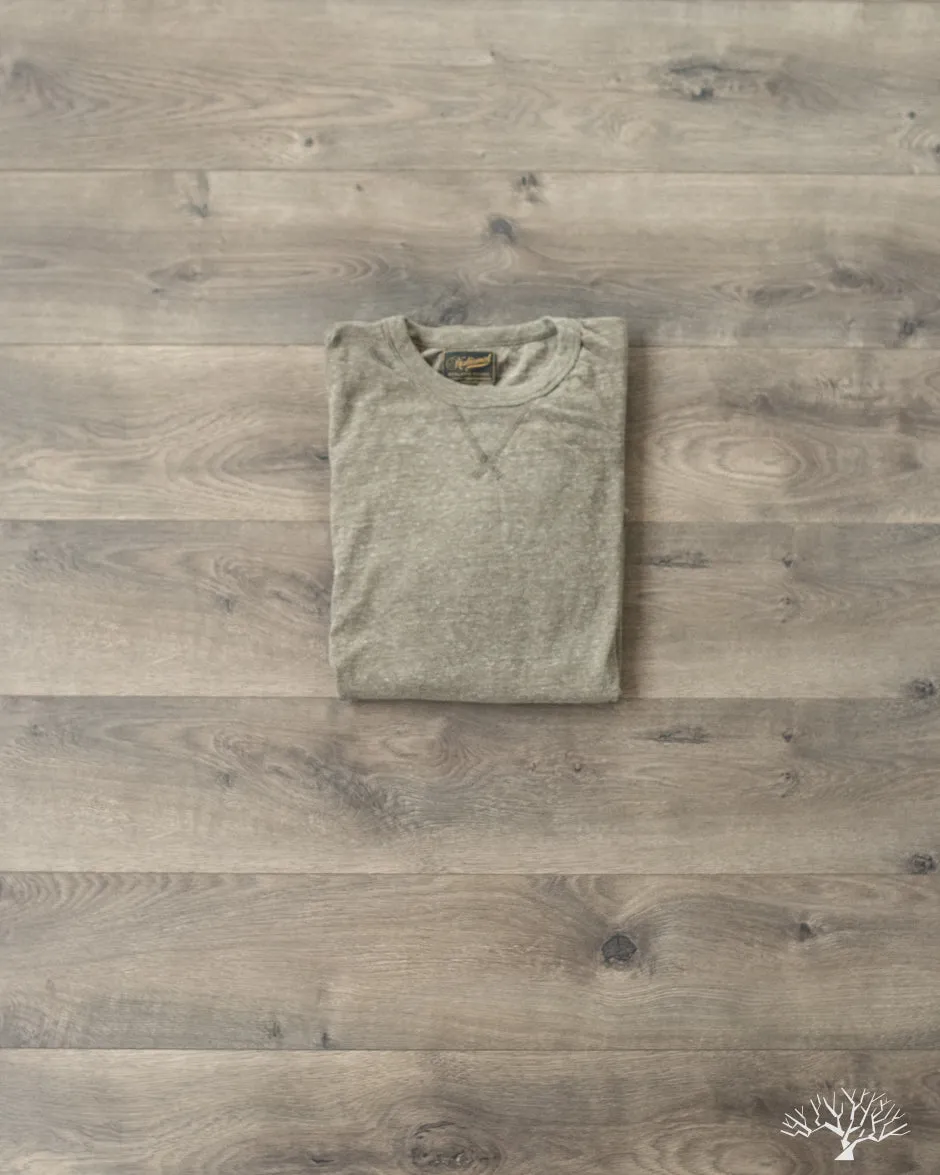 Long Sleeve 5oz Gym Tee - Sage