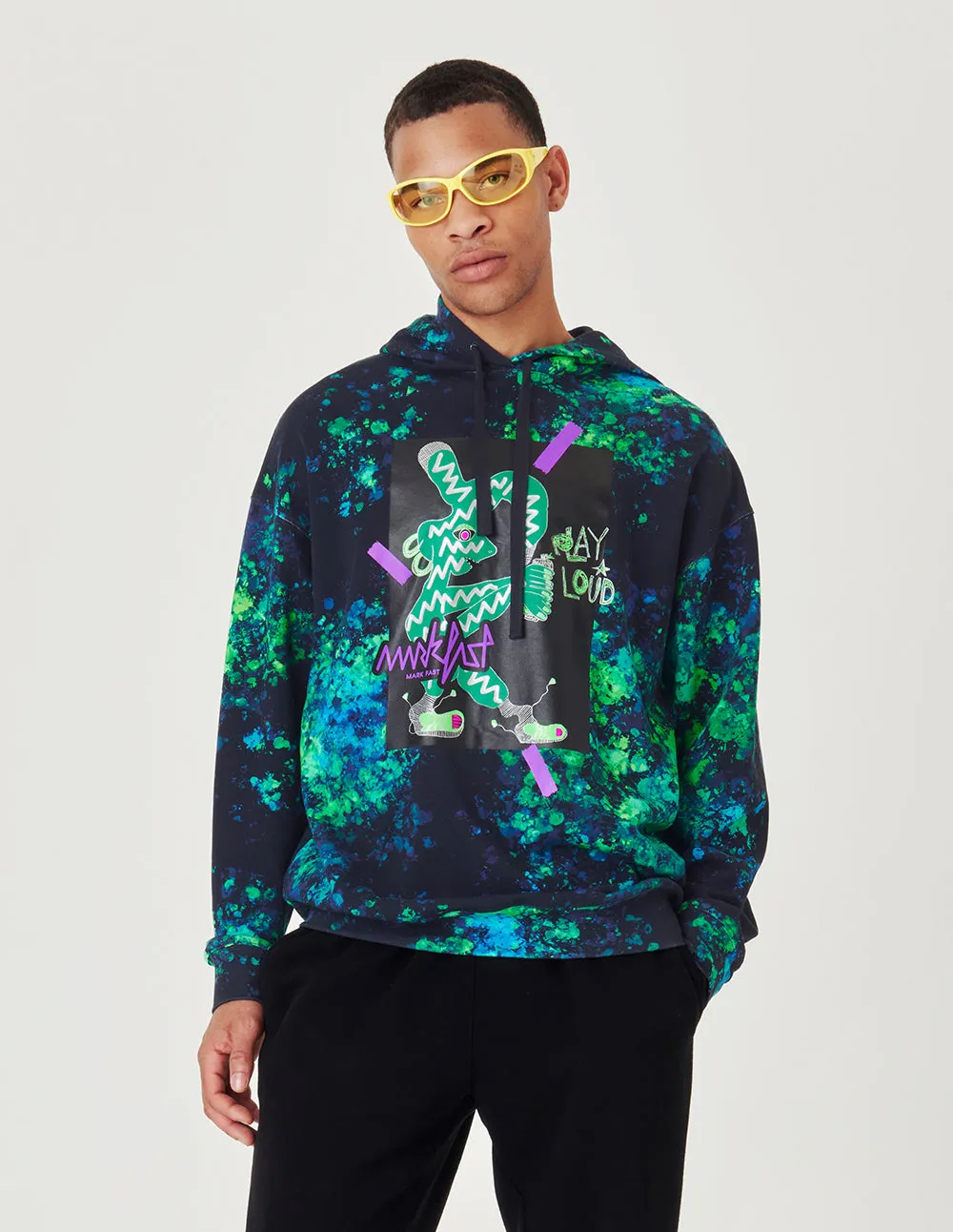 MARK FAST Graffiti Hoodies