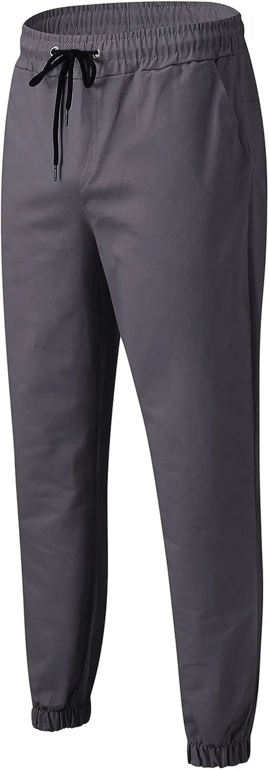 Mens Sweatpants Joggers Pants Man Waist Athletic Sports Sweats Casual Trousers Pants Sweatpants for Men with Pockets