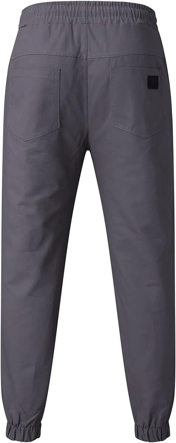 Mens Sweatpants Joggers Pants Man Waist Athletic Sports Sweats Casual Trousers Pants Sweatpants for Men with Pockets