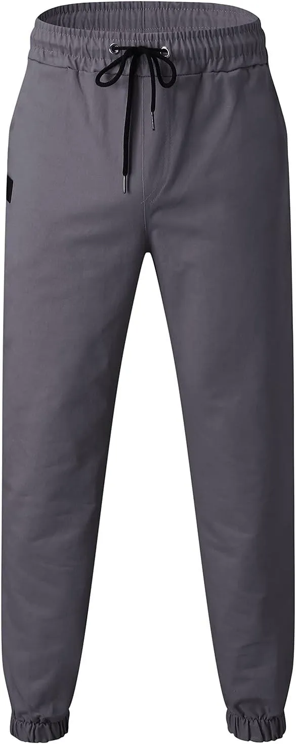 Mens Sweatpants Joggers Pants Man Waist Athletic Sports Sweats Casual Trousers Pants Sweatpants for Men with Pockets