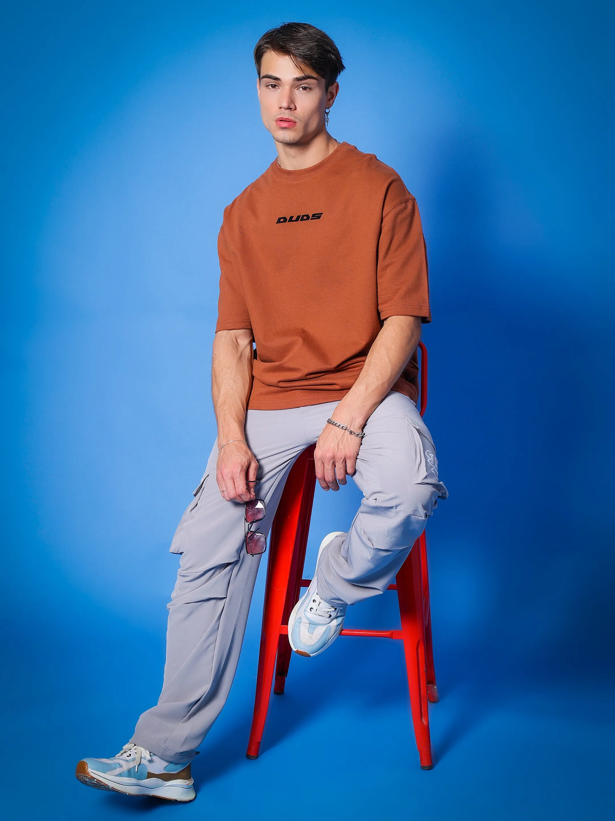 Myriad Relaxed Fit Cargo Pants (Grey)