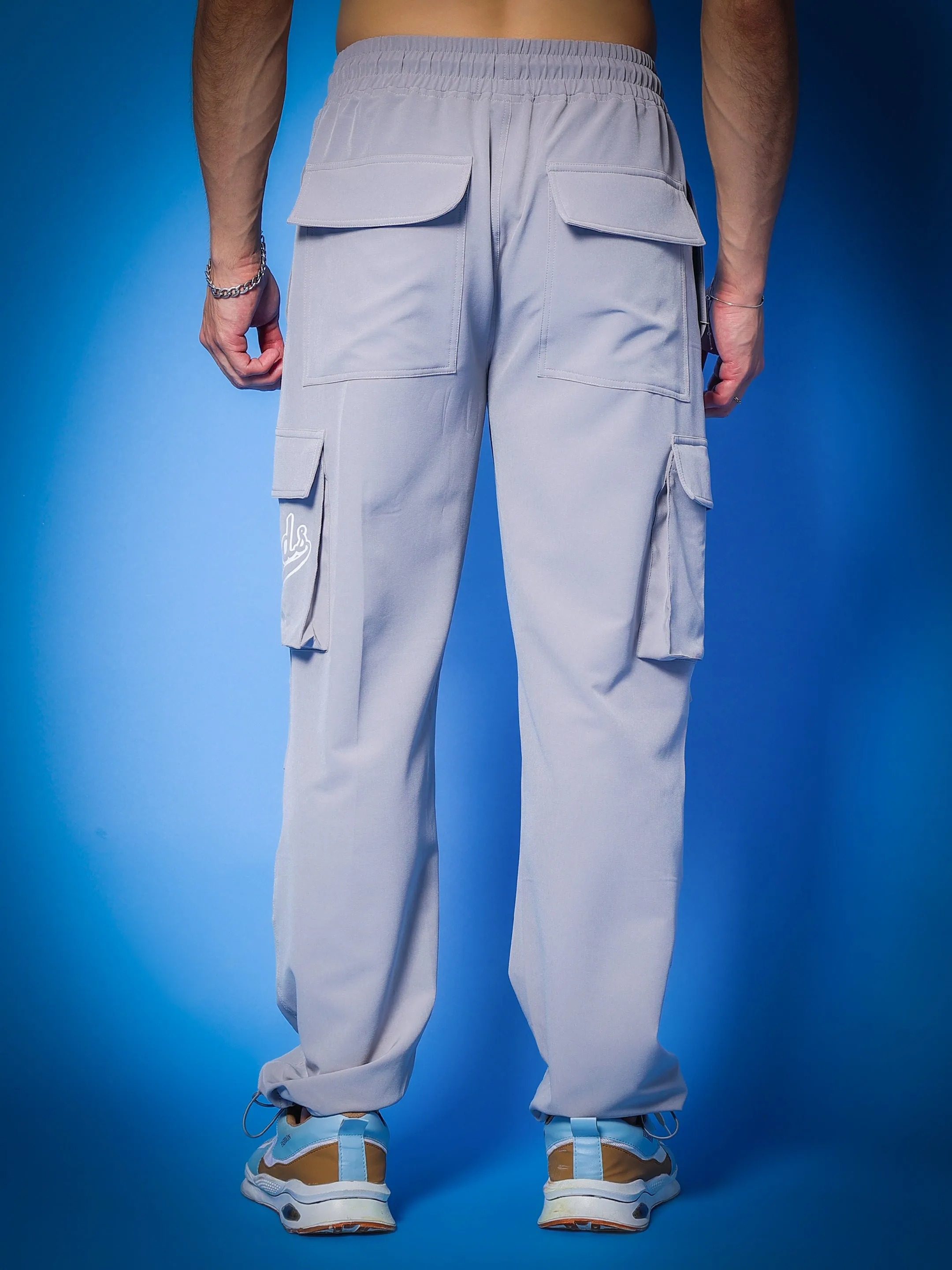 Myriad Relaxed Fit Cargo Pants (Grey)