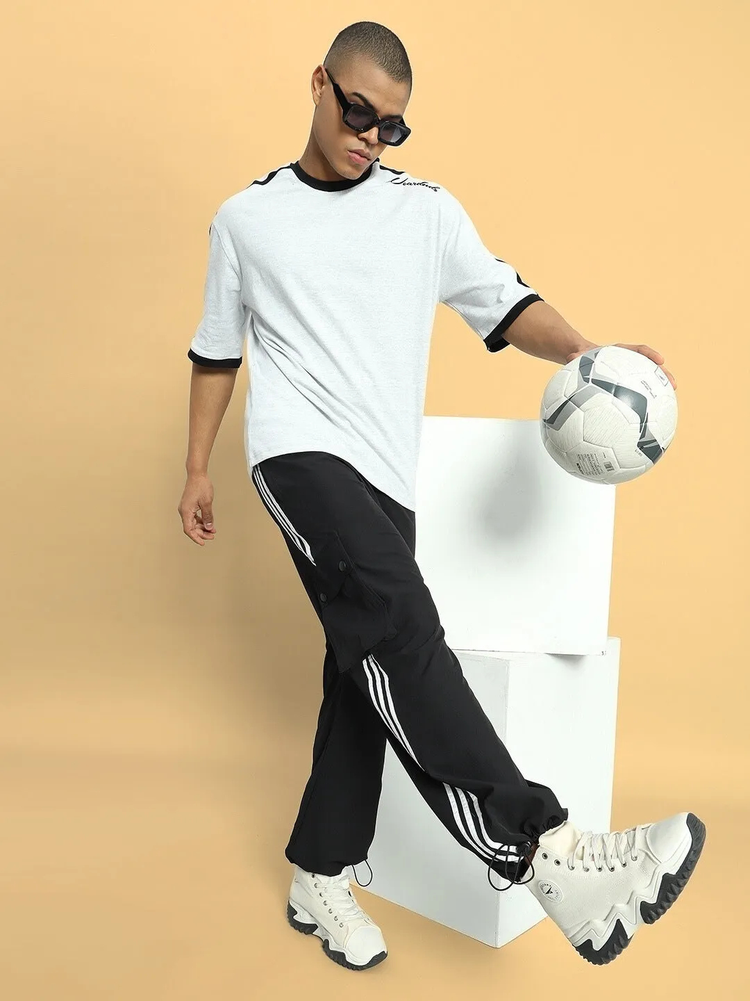 Nova Relaxed Fit Cargo Pants (Black)