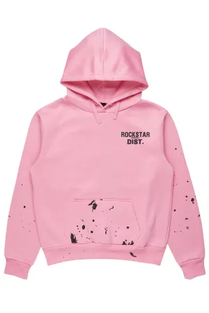 Nylia Pink Oversized Hoodie Nylia Pink Oversized Hoodie