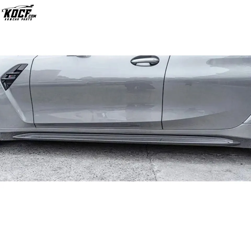 OEM style Carbon Fiber Side Skirts Rocker Panel For BMW G80 M3