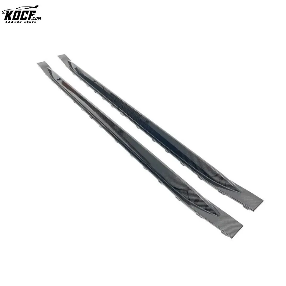 OEM style Carbon Fiber Side Skirts Rocker Panel For BMW G80 M3