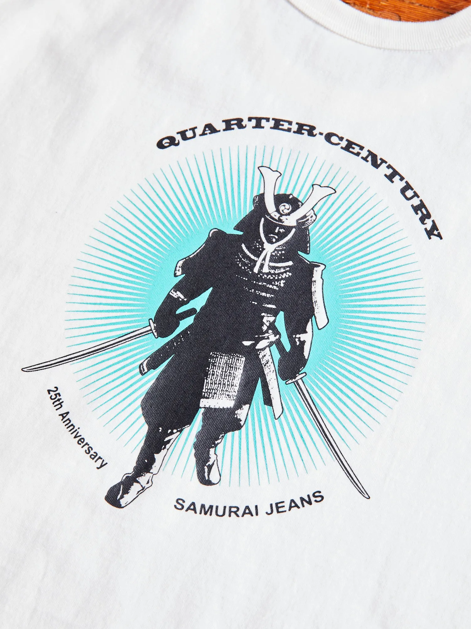 "25th Anniversary" Heavyweight T-Shirt in White