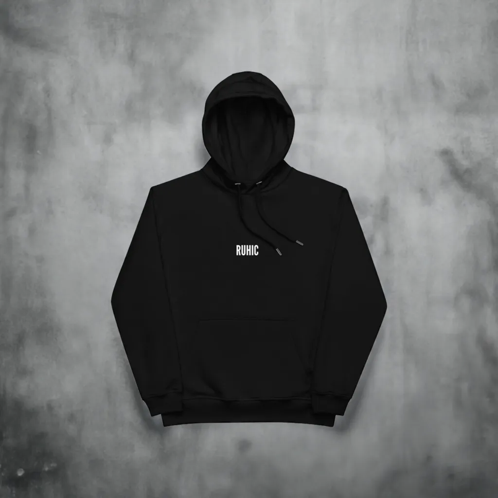 RUHIC - BLACK HOODIE