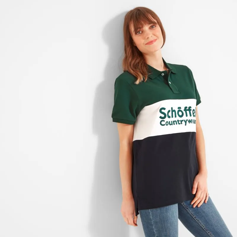 Schoffel Exeter Heritage Polo Shirt - Navy